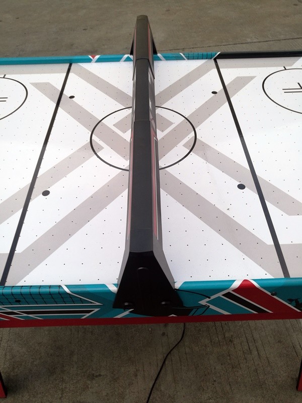 High Quality 4FT Air Hockey Table Electronic Scorer Color Graphisc Design Wood Ice Hockey Table
