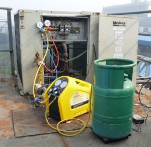 Wholesale Auto refrigerant recovery machine r134a with condenser,gas charging machine from china suppliers