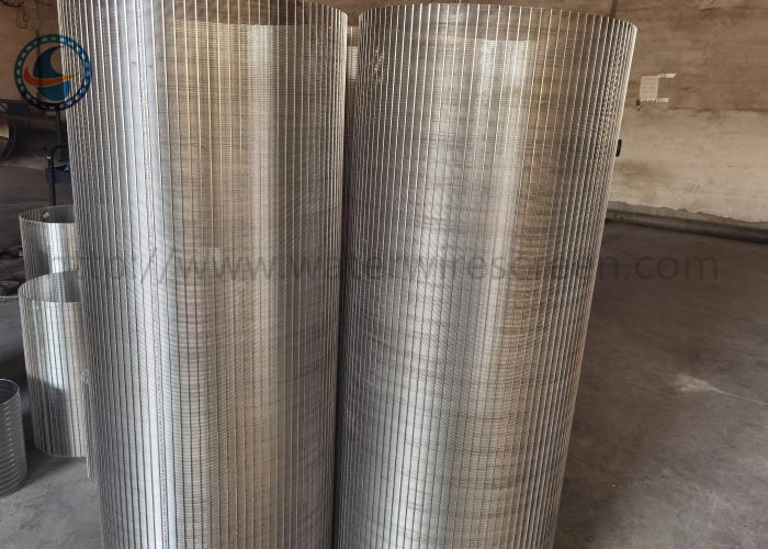 Johnson Mesh Tube 25mm Slot Wire Wrapped Screen For Filter