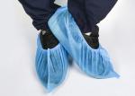 Waterproof Medical Shoes Cover / Non Woven Disposable Boot Shoe Covers Protect