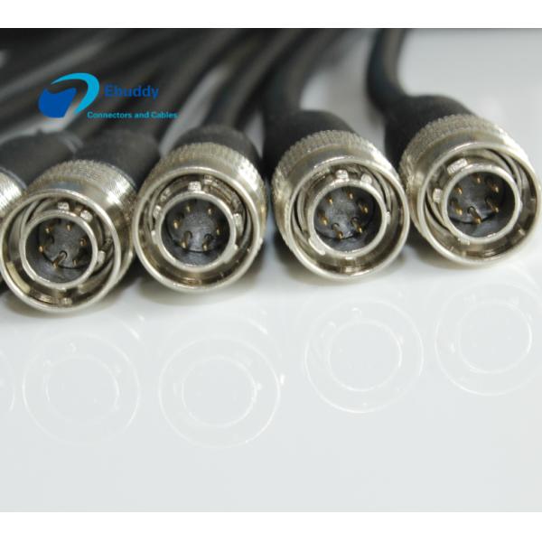 Hirose 6 Pin Male USB Camera Cable CCD Camera Power Supply Type HR10A-7P-6P