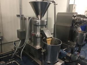 Wholesale Sesame Butter Peanut Butter Grinder Machine 150kg/h 200kg/h Compact Structure from china suppliers