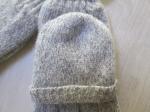 Ladies Acrylic&Wool Glove-Cut fingers with Flip--Thinsulate glove--Fashion glove