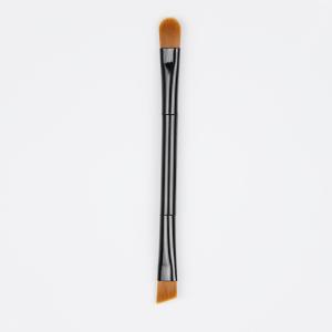 Wholesale Cosmetic Two Sided Makeup Brush Plastic Handle Aluminum Ferrule from china suppliers