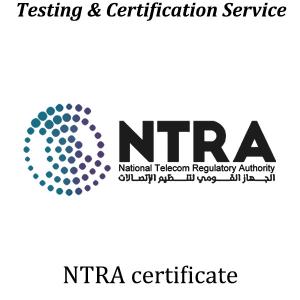 Wholesale Egypt NTRA Certificate By Egypt General Organization For Export And Import Control from china suppliers