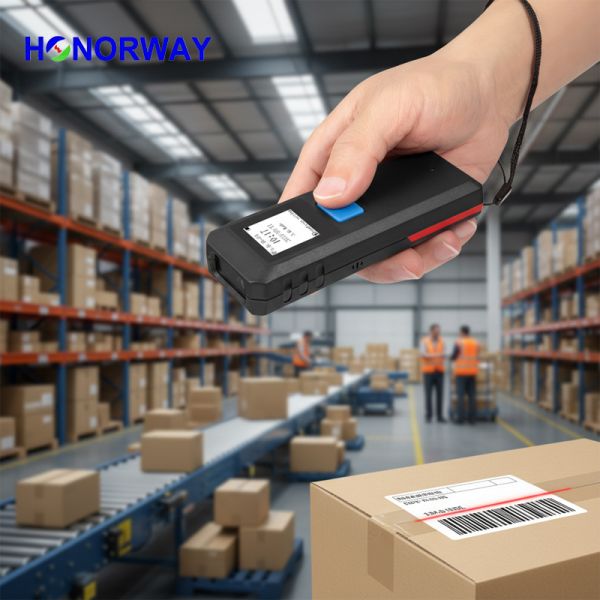 1D 2D QR CMOS Imaging Portable Barcode Scanner Handheld 2.4GHz Wireless Bluetooth