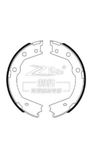 Wholesale Kia 2009 Borrego,Ceramic Brake Shoes,S970,58350-2JA00,Parking Brake from china suppliers