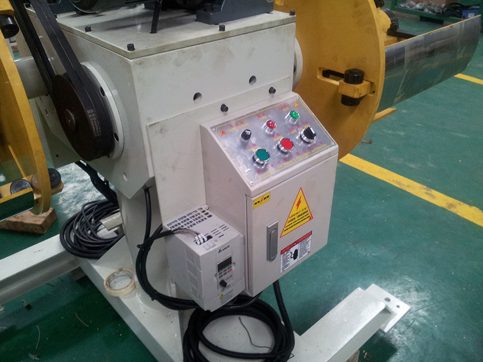 Inner Diameter Adjustment Steel Decoiler Mandrel Decoiler For Hydraulic Stamp Line