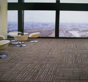Wholesale Grey Hotel Carpet Flooring / Large Commercial Rugs Machine Woven Technics from china suppliers