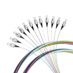 Wholesale G657 12Color 0.9mm 1.5M Fiber Optic Pigtail for FTTX Wavelength 850nm/1310nm/1550nm from china suppliers