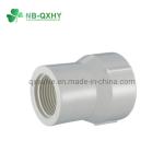 Water Supply UPVC BS Threaded PVC Fittings in White Female Coupling Elbow Tee