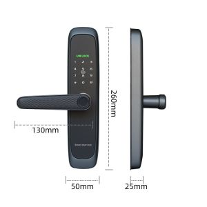 Digital Tuya Glass Door Lock