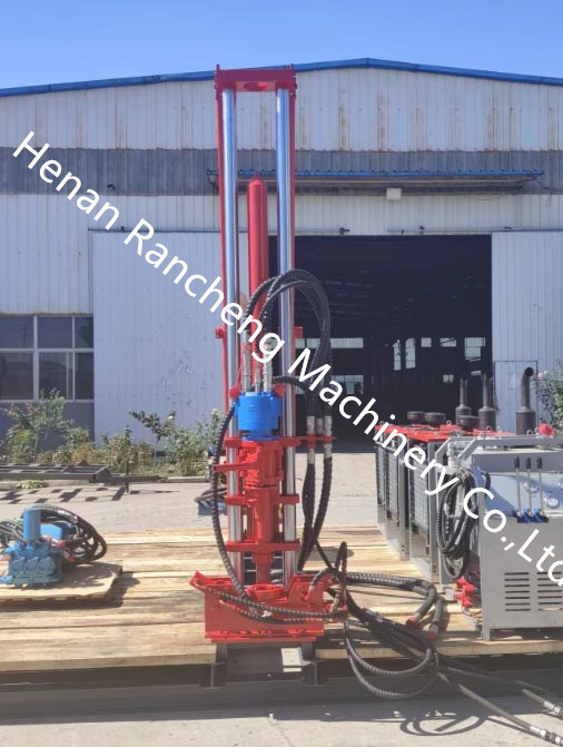 480m Hydraulic Core Drilling Rig Portable Core Drilling With Top Drive Rotation Head And Maximum Rotation Speed