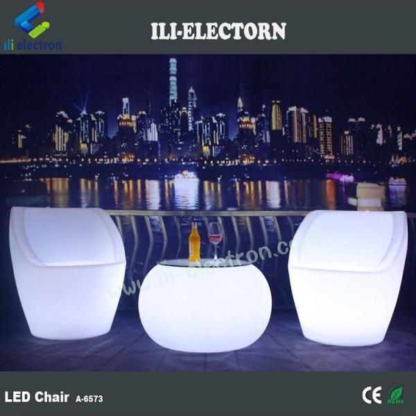 muti-color shining portable rechargeable illuminated LED party chair