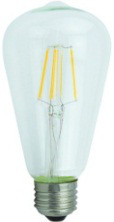 LED Filament 6w G125 600 Lumen LAMP Retro Saving Energy Indoor Chips Transparent Glass Bulb shine brightly new bulb