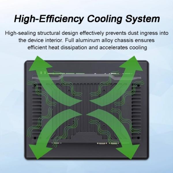 24 Inch Industrial Embedded Touch Pc With IP65 Rating In Stock For AGV Controllers Machine