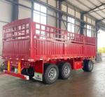 1310mm Wheel Base Heavy Duty Cargo Timber Transport Draw Bar Full Trailer for