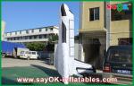 White Oxford Cloth Custom Inflatable Products Plane Spaceflight Aircraft Model
