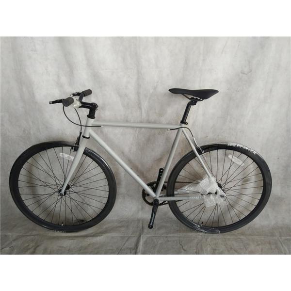 160kg Load Capacity Grey Color Classic Single Speed Fixie Fixed Gear Bike 1.6m Length
