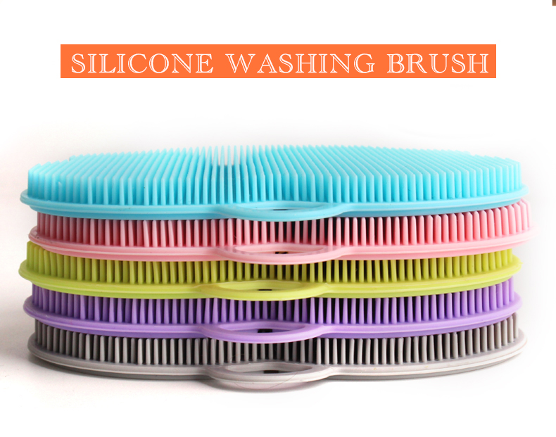 Wholesale Household Cleaning Kitchen Food Grade Silicone Dishwashing Brush