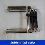 Marine/boat/yacht ladder with the slide swim platform ladder/stainless steel