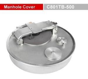 Wholesale Carbon Steel Tank Manlid Truck Spare Parts Manhole Cover GETC801TB -500 from china suppliers