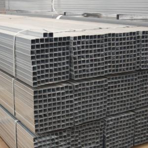 Wholesale JIS G3466 Galvanized Black Square Steel Pipe Q345 Seamless Tubing from china suppliers