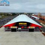 Huge Commercial Arcum Tent High Reinforced Clear Span Metal Frame