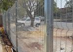 Visually Attractive Anti Climb Temporary Fencing Hot Dip Galvanized For Military
