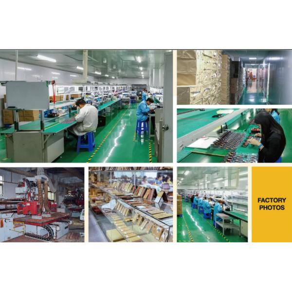 Resin Wood Wireless Charger With LED Lamp Illumination And QI Standard