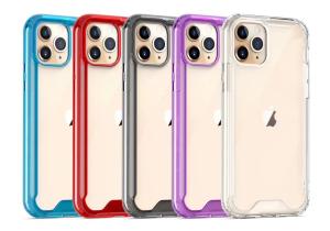 Wholesale TPU Acrylic Hybrid Heavy Duty Shockproof Phone Case For Iphone 11 from china suppliers