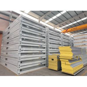 Fast Assembly Flat Storage Container Insulated Prefabricated Living Container