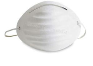 Wholesale Non Toxic Cone Dust Mask Comfortable Wearing With Steel Nose Clip from china suppliers