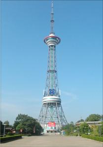 Wholesale GSM Mobile Microwave Signal Iron Lattice Steel Towers Telecom Broadcasting from china suppliers
