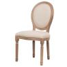 Buy cheap Solid Wood Upholstered Wedding Chair Customize for Commercial in Walnut/Natural from wholesalers