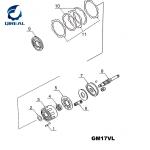 Travel Motor Parts for GM07 GM09 GM10 GM18vl GM21va GM24vl GM35vl