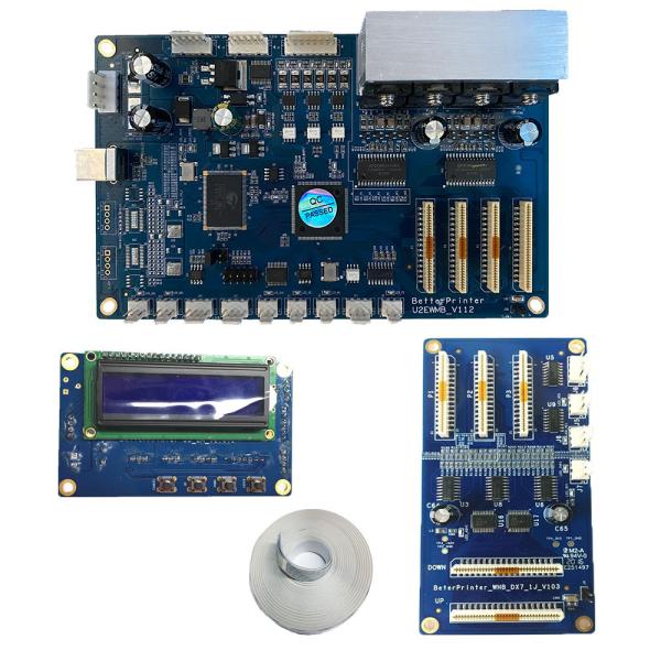 Single Head DX7 Printer Board Set 3D Outdoor Advertising Cultural Background