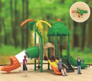 Wholesale forest theme kids garden play gym outdoor toddler play set for primary school from china suppliers