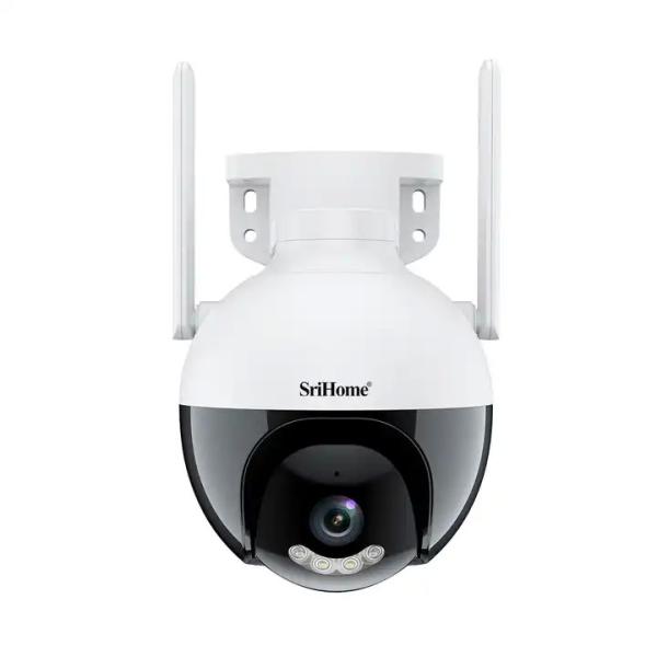 Quality 5V 2MP Mic & Speaker Video Download TF Card Dual Light Sources Indoor & OutdoorWaterproof Cctv Wifi Camera for sale