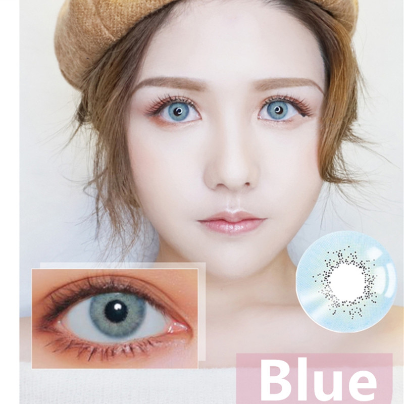 OEM Yearly Soft Cosmetic Contact Lenses Multi Colored for Eyes beauty