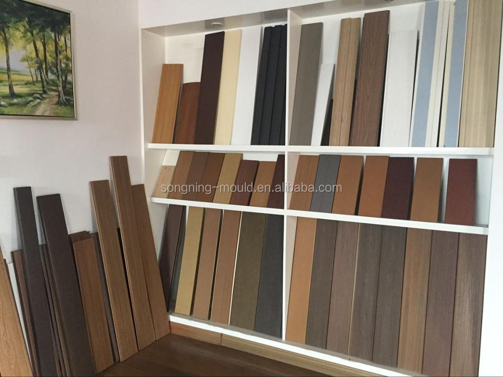 Outdoor Garden Park Yard and Balcony Decking with PVC Wooden WPC Flooring Customized