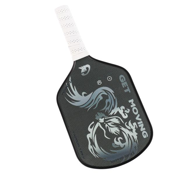 Pickleball Racket Titanium Alloy Wire Carbon Fiber Braided Frosted Teflon Competition Dedicated Pickleball