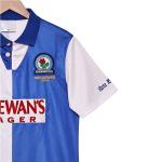 Blackburn Rovers 94-95 Home Retro Football Jerseys Team Classic Moisture Wicking