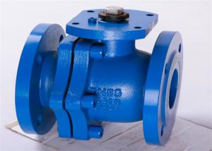 Wholesale Anticorrosive DIN Cast Iron Flanged Ball Valve Q235 Handel Power from china suppliers