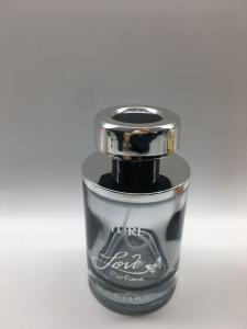Wholesale 100ml Straight Round Perfume Bottle Transparent Glass Atomizer Sealing from china suppliers