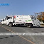 Shacman L3000 10000 liters Compactor Garbage Truck For Trash Collection