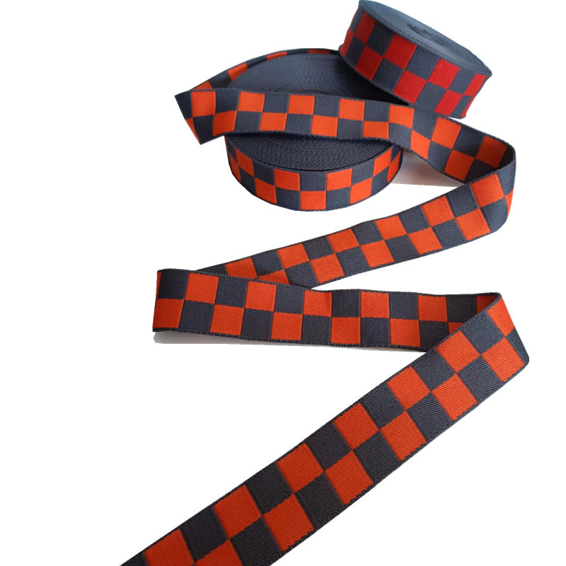 Fashion Style 30mm Polyester Jacquard Webbing Custom For Bag Strap