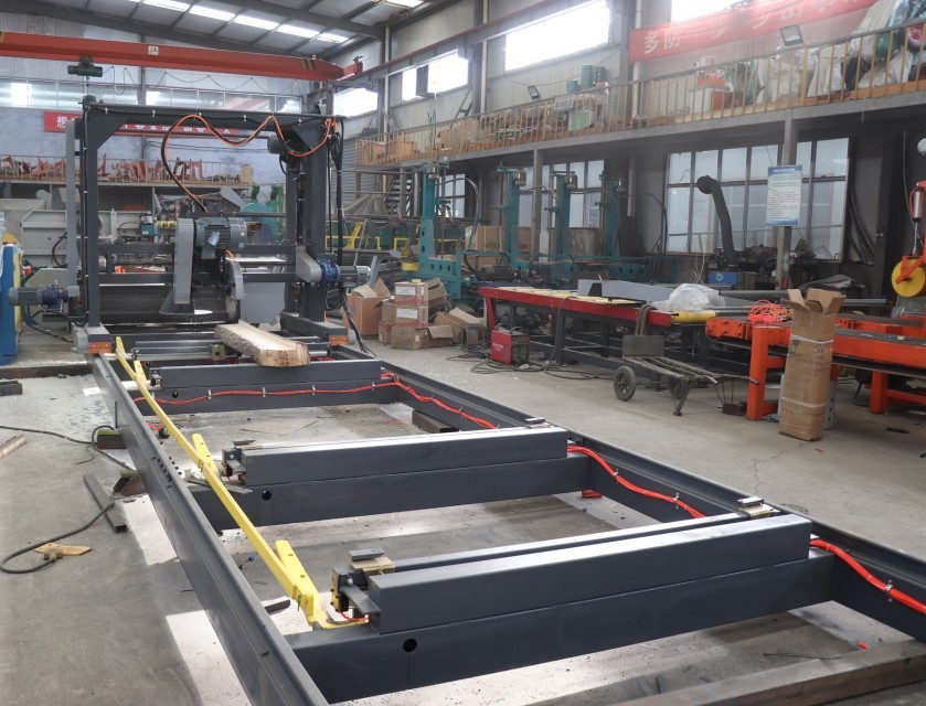 380v Double Saw Blade Angle Portable Swing Blade Sawmill DS 2000 For Sale