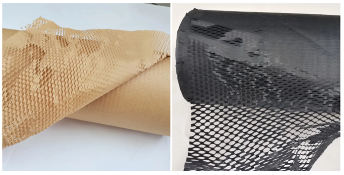 Recyclable White Honeycomb Wrapping Paper 50cm*100m