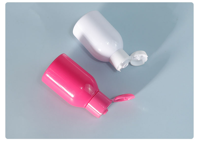 Customized 60ml PET Bottle Cosmetic Lotion Empty Bottles Screen Printing For Cosmetic Products